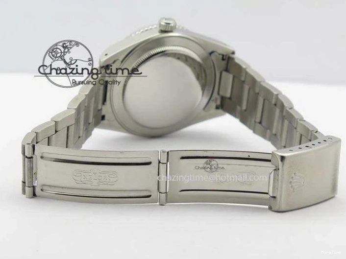 MiroTime 0421 ComfortFit Vintage 1680 Submariner No Date SS White Dial On SS Bracelet A 3855